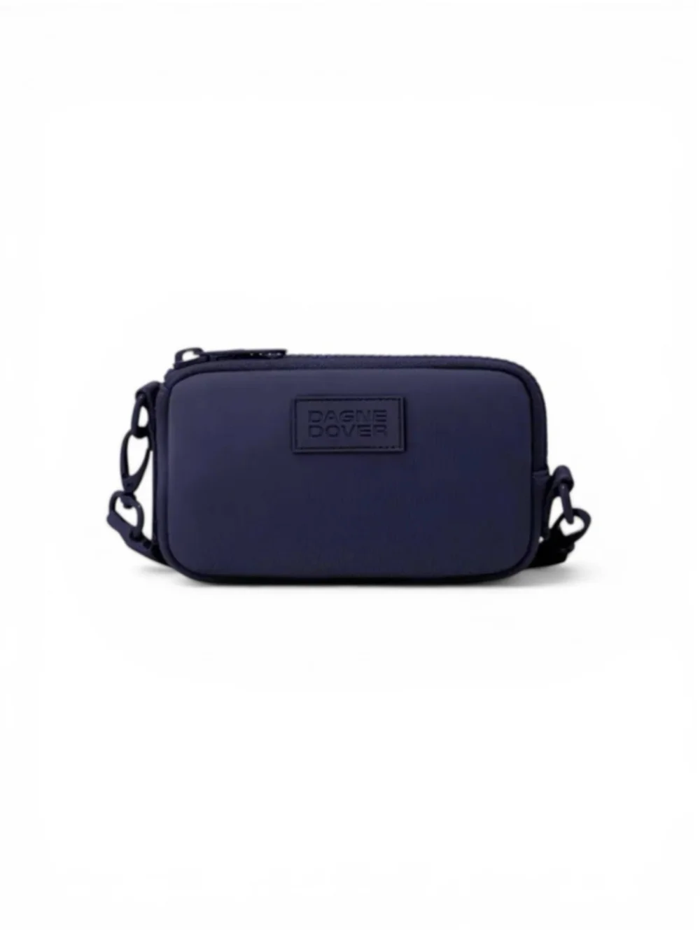 Dagne Dover Mara Phone Sling N y Blue Neoprene Crossbody Bag Small Travel - Picture 1 of 8